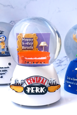 Friends tv show Globo De Neve personalizado